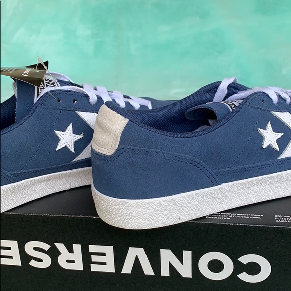 CONVERSE NET STAR CLASSIC OX NAVY/WHITE/WHITE MEN’ - Picture 10 of 16